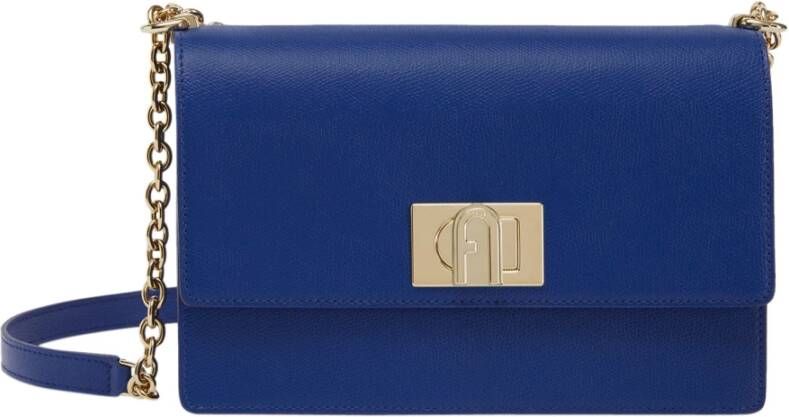 Furla Kruis lichaamstassen , Blauw, Dames