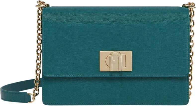 Furla C1927 Crossbody Bag S , Groen, Dames