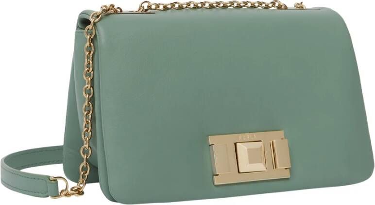 Furla Schoudertassen Groen Dames