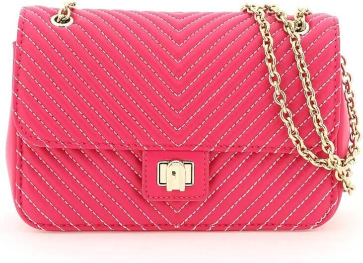 Furla Schoudertassen Paars Dames