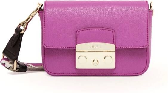 Furla Kruis lichaamstassen , Paars, Dames