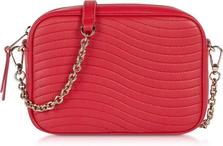 Furla Swing gewatteerde schoudertas , Rood, Dames