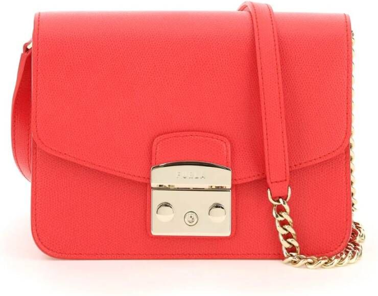Furla Metropolis schoudertas , Rood, Dames