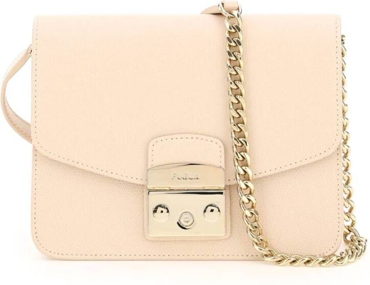 Furla Schoudertassen Beige Dames