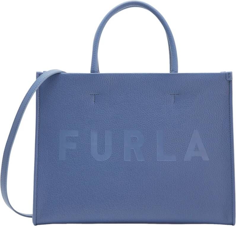 Furla Wonder Tote Bag M , Blauw, Dames