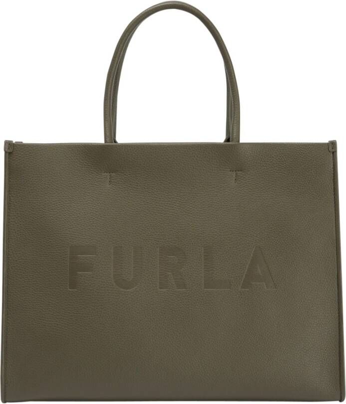 Furla Wonder Tote Bag L , Groen, Dames