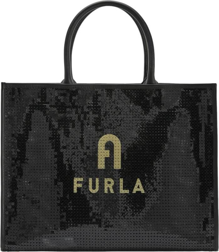 Furla Opportunity Tote Bag L , Zwart, Dames