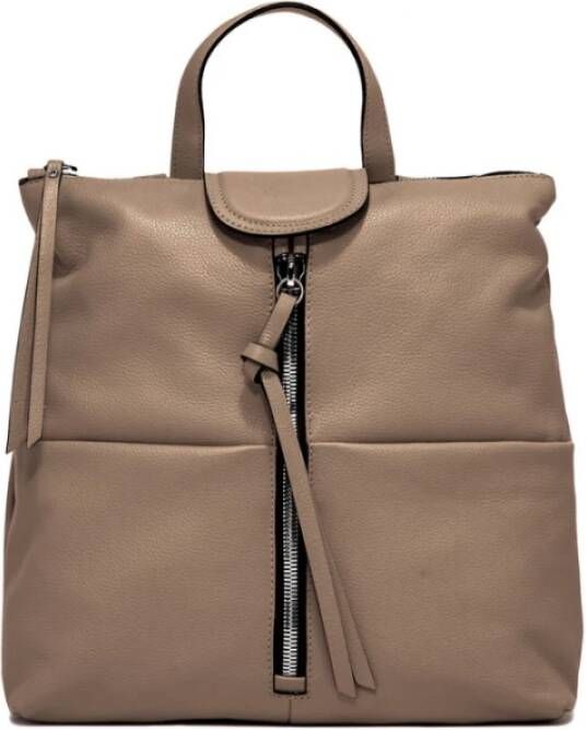 Gianni Chiarini Zn 7040/22Pe Grn 11706 ZIP rugzak , Beige, Dames