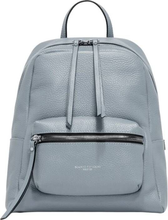 Gianni Chiarini Zaino in Pelle , Blauw, Dames
