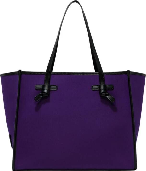 Gianni Chiarini Borsa Tessuto E Pelle , Blauw, Dames