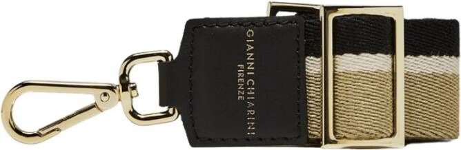 Gianni Chiarini Tracolla Nastro E Pelle , Groen, Dames