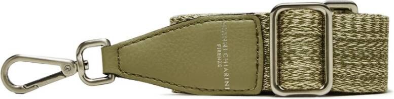 Gianni Chiarini Tracolla Nastro E Pelle Da , Groen, Dames