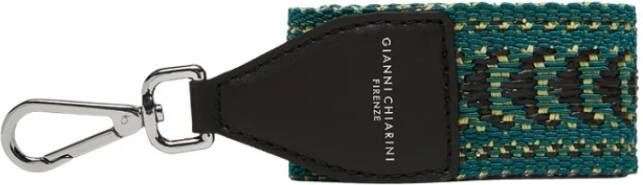Gianni Chiarini Tracolla Tessuto E Pelle Da , Groen, Dames