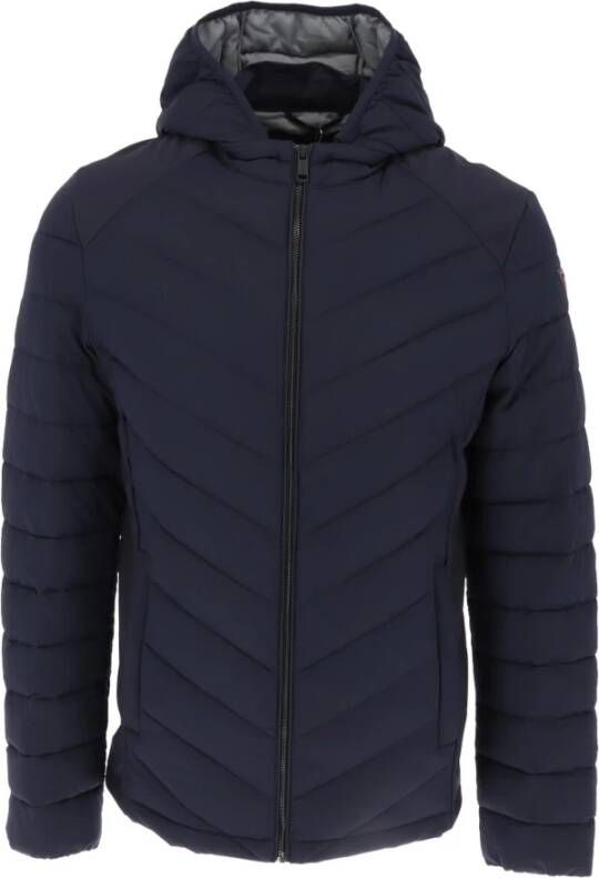 Guess Winddichte jas met capuchon , Blauw, Heren