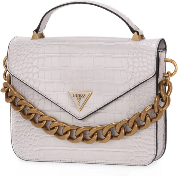 Guess Retour Top Handle Flap stone Damestas