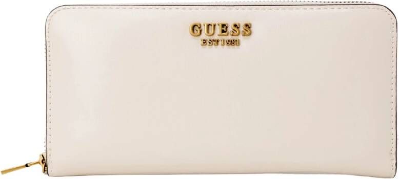 Guess Portemonnee/kaarthouder , Beige, Dames