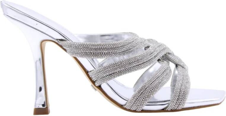 Guess Muilezels met hakken , Grijs, Dames