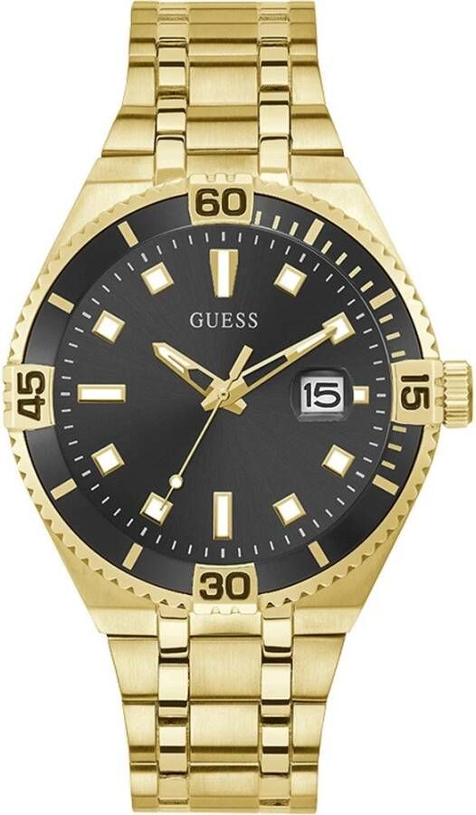 Guess Horloges Watch Premier GW0330G2 Goudkleurig