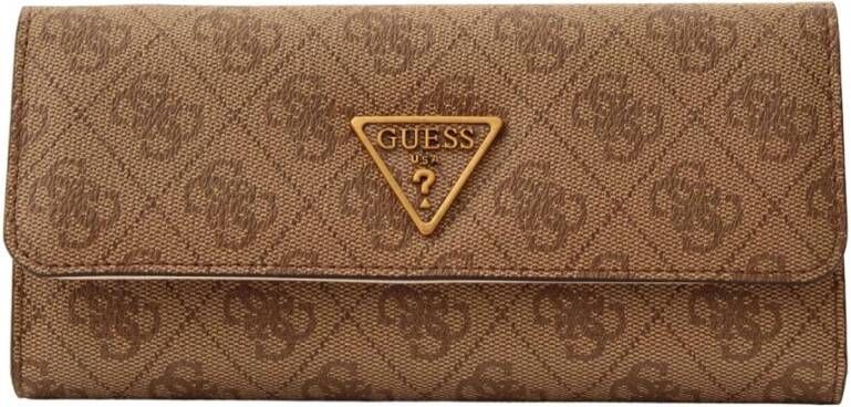 Guess Portemonnee/kaarthouder , Bruin, Dames