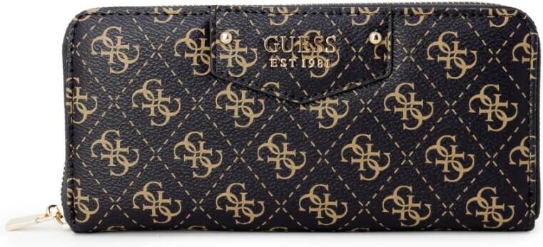 Guess Eco Brenton grote Portemonnee , Bruin, Dames