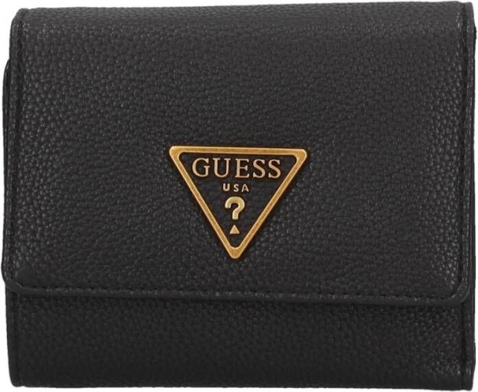 Guess Portemonnee/kaarthouder , Zwart, Dames