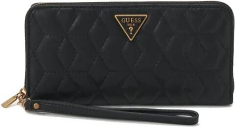Guess Portemonnee/kaarthouder , Zwart, Dames