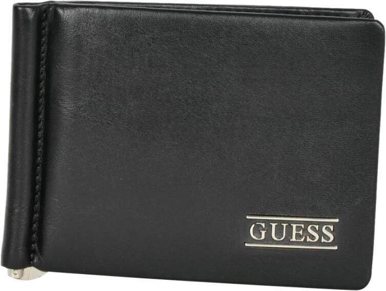 Guess Portemonnee/kaarthouder , Zwart, Heren