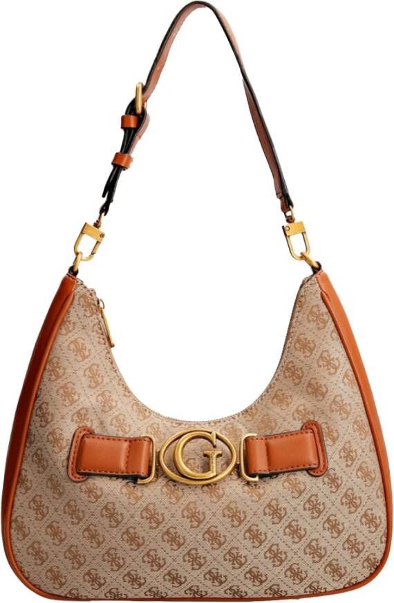 Guess Schoudertassen Bruin Dames
