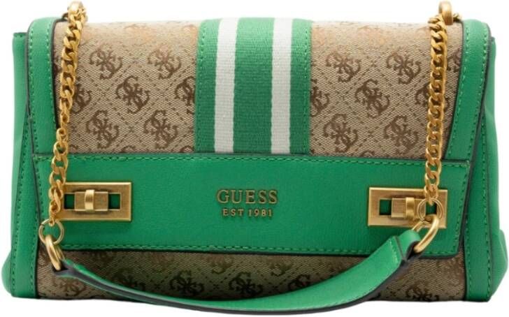 Guess Schoudertassen Groen Dames