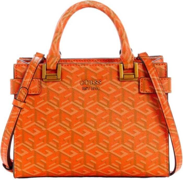 Guess Schoudertassen Oranje Dames