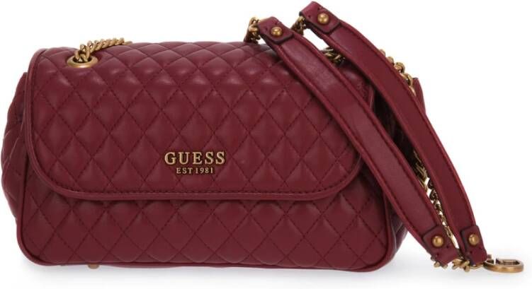 Guess Schoudertassen Rood Dames