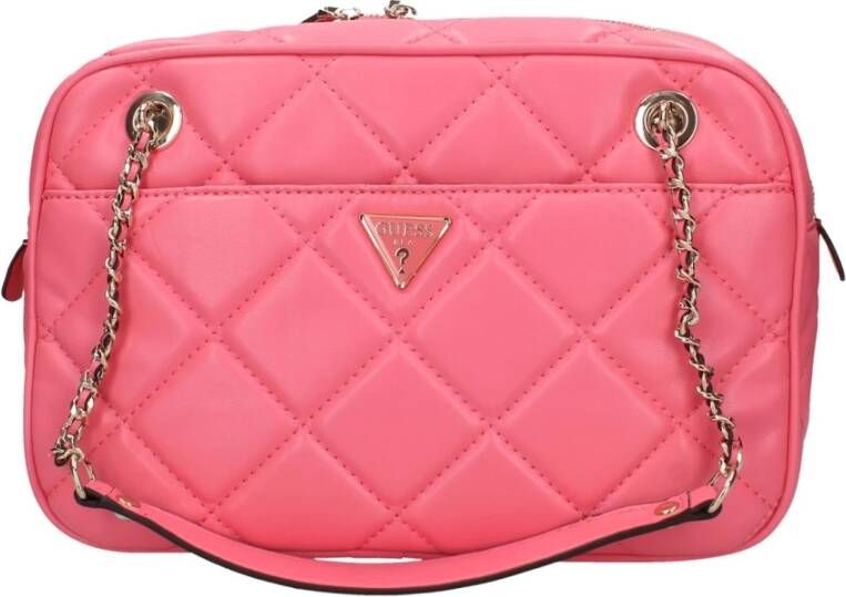Guess Schoudertassen Roze Dames