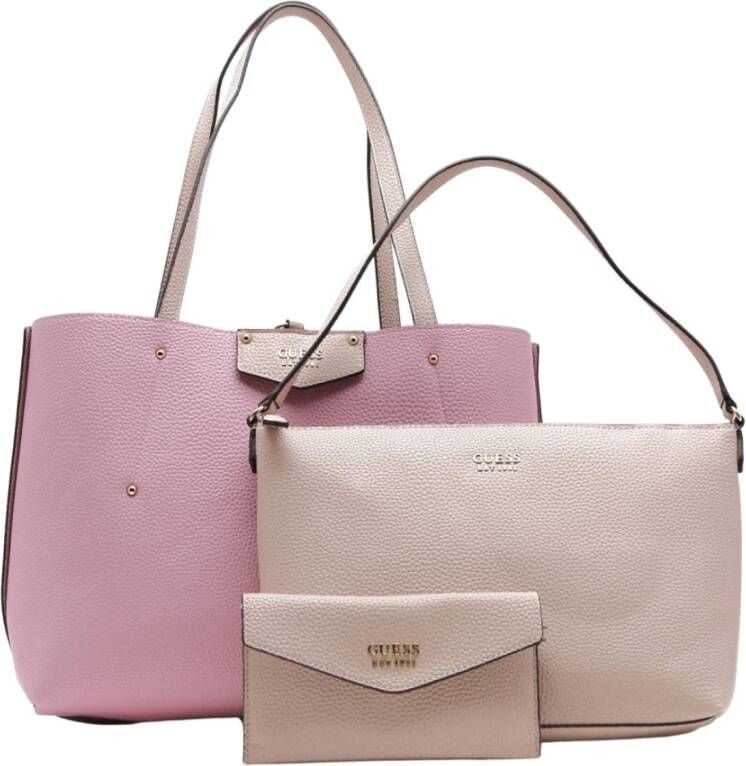 Guess Schoudertassen Roze Dames