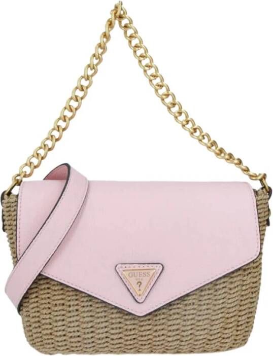Guess Schoudertassen Roze Dames