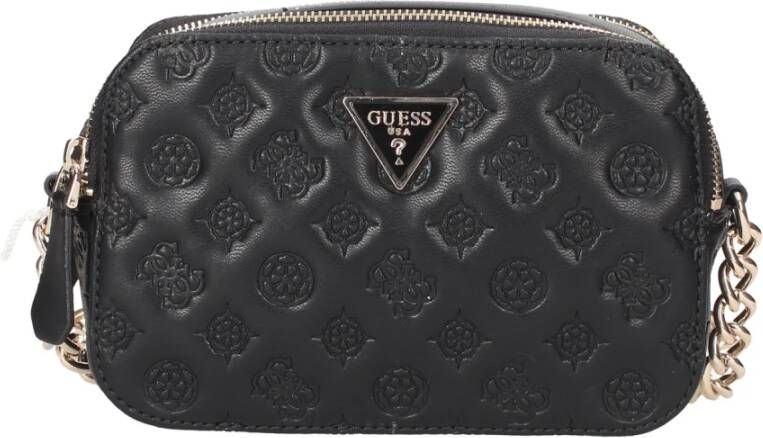 Guess Zwarte Schoudertas Noelle Crossbody Camera