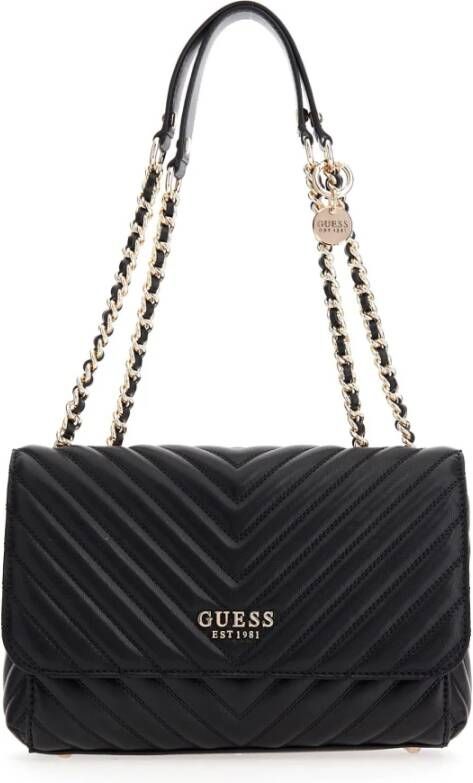 Guess Keillah Convertible Xbody Flap black Damestas