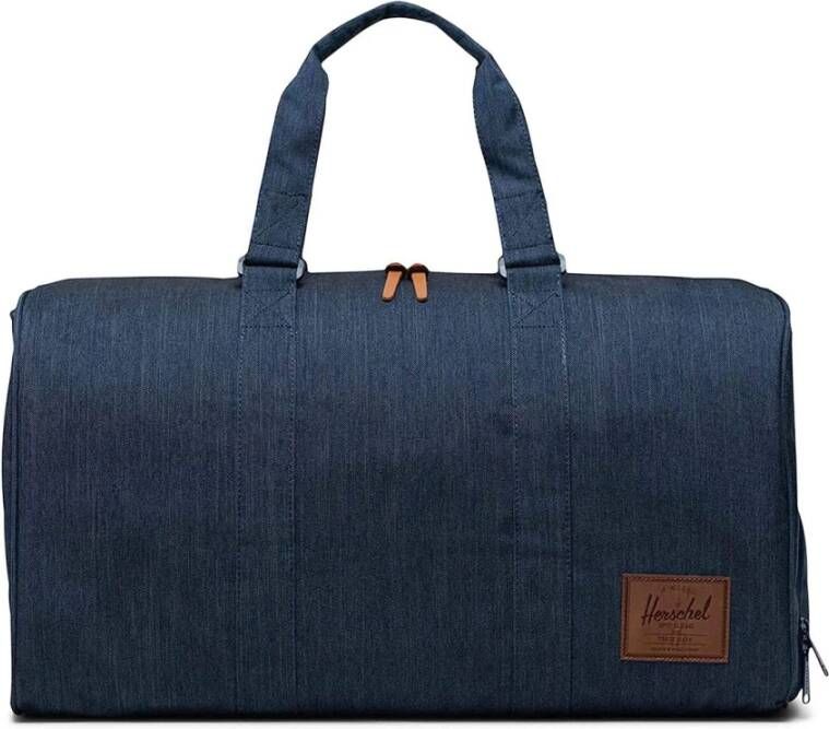 Herschel Novel Reistas Indigo Denim Crosshatch