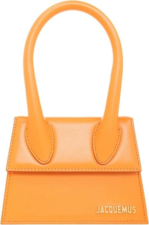 Jacquemus Middelste schoudertas Chiquito , Oranje, Dames