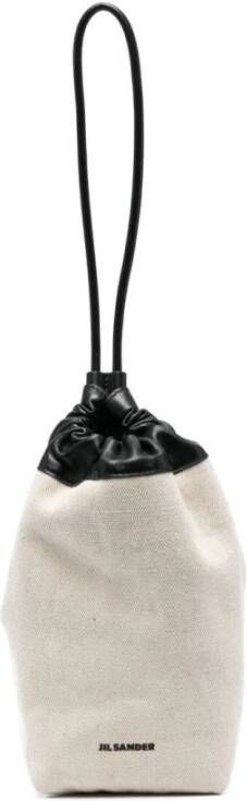 Jil Sander Schoudertassen Beige Dames