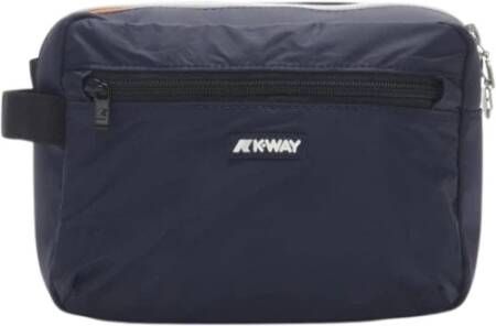 K-way Schoonheidsbehuizing Crossbody Bag K Way, Blauw, Unisex