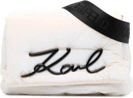 Karl Lagerfeld Schoudertassen Wit Dames