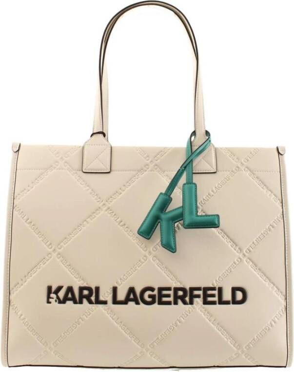 Karl Lagerfeld Schoudertassen Wit Dames