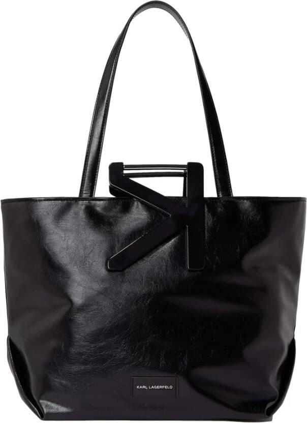Karl Lagerfeld Karl Handle MD Tote Bag , Zwart, Dames