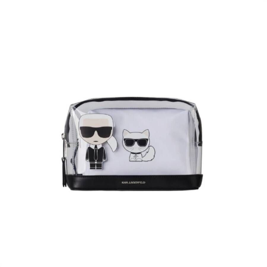 Karl Lagerfeld Toilettassen Wit unisex