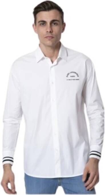 Karl Lagerfeld Zakelijke Overhemden Wit Heren