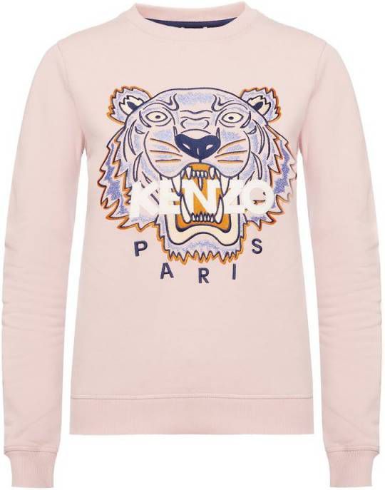 KENZO Icon Tiger sweater met borduring Tassenshoponline.nl Dames: kleding KENZO Paris Sweater Embroidery Tiger Head For