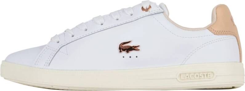 Lacoste Graduate Pro 222 2 Sfa Wht/lt Pnk Dames