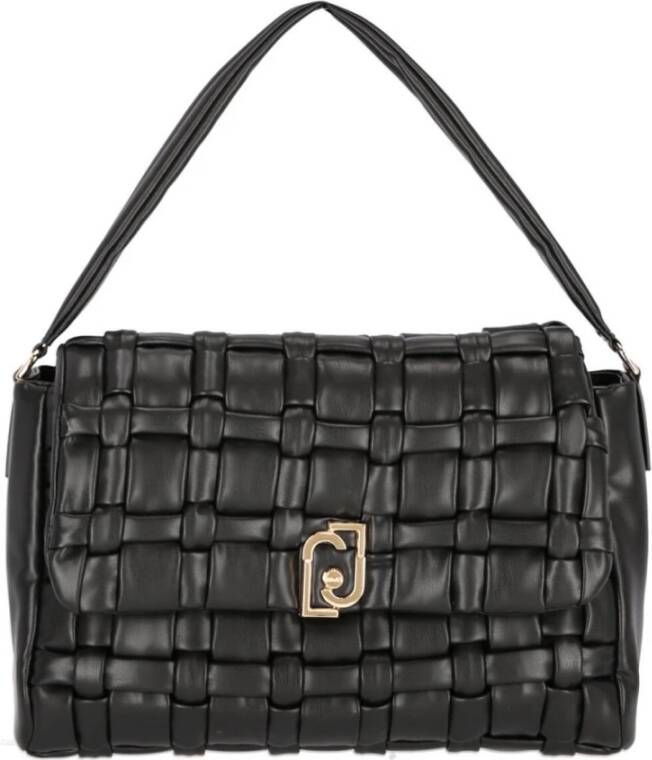 Liu Jo Zwarte Handtas Sicu M Top Handle