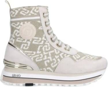 Liu Jo Lace up Boots , Grijs, Dames