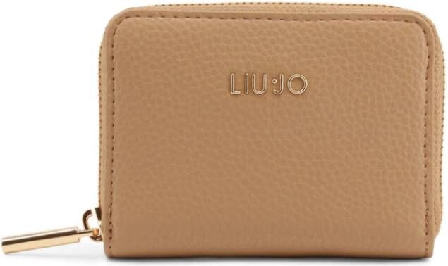 Liu Jo Portefeuilles, Kaarthouders , Beige, Dames